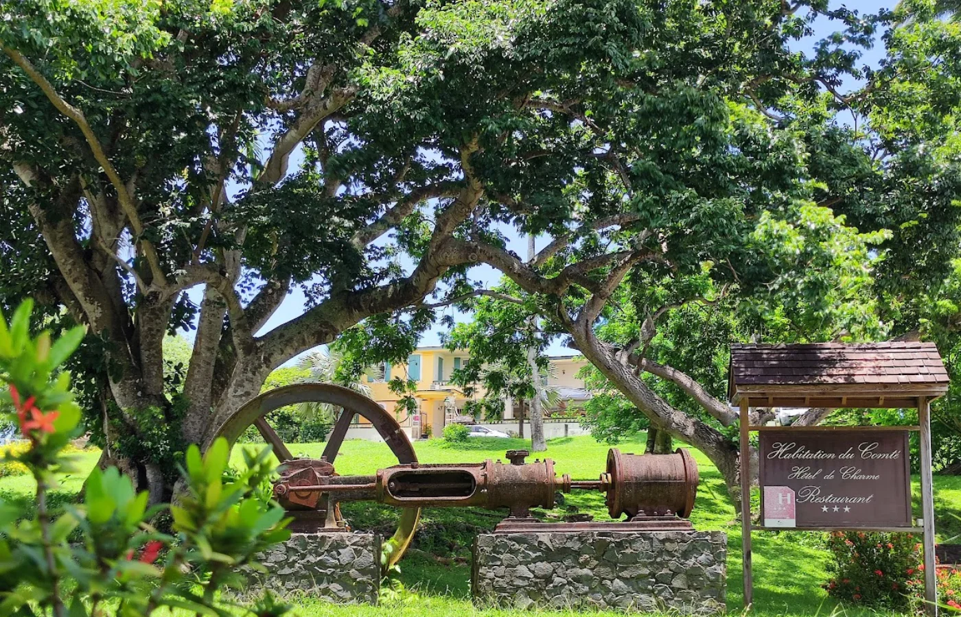 Habitation du Comté, hébergement romantique pour voyage de noce aux Antilles
