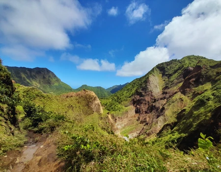 Randonnée sur le Morne Trois Pitons